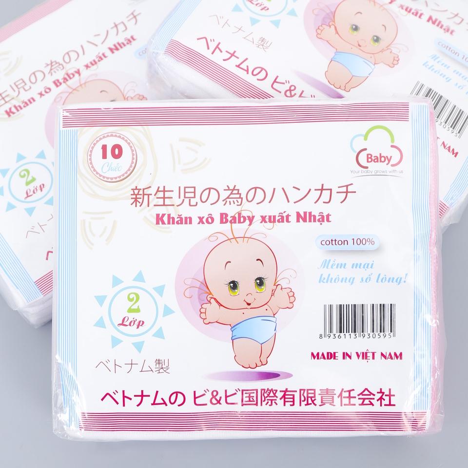 Khăn xô sữa trắng xuất nhật loai 1
