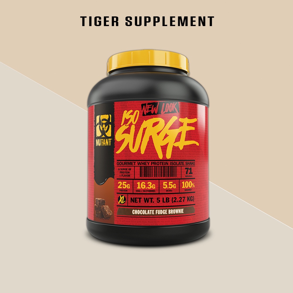 Iso Surge Mutant 5lbs - Thực phẩm Protein hỗ trợ tăng cơ giảm mỡ 2.3kg