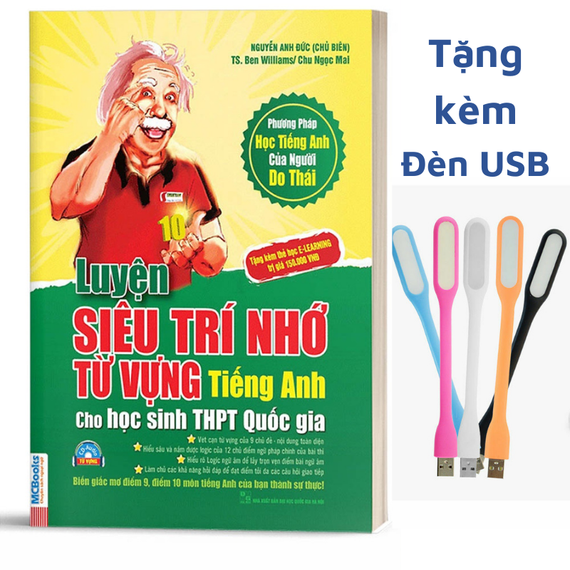 Sách - luyện siêu trí nhớ từ vựng tiếng anh dành cho học sinh thpt quốc gia - học kèm app online