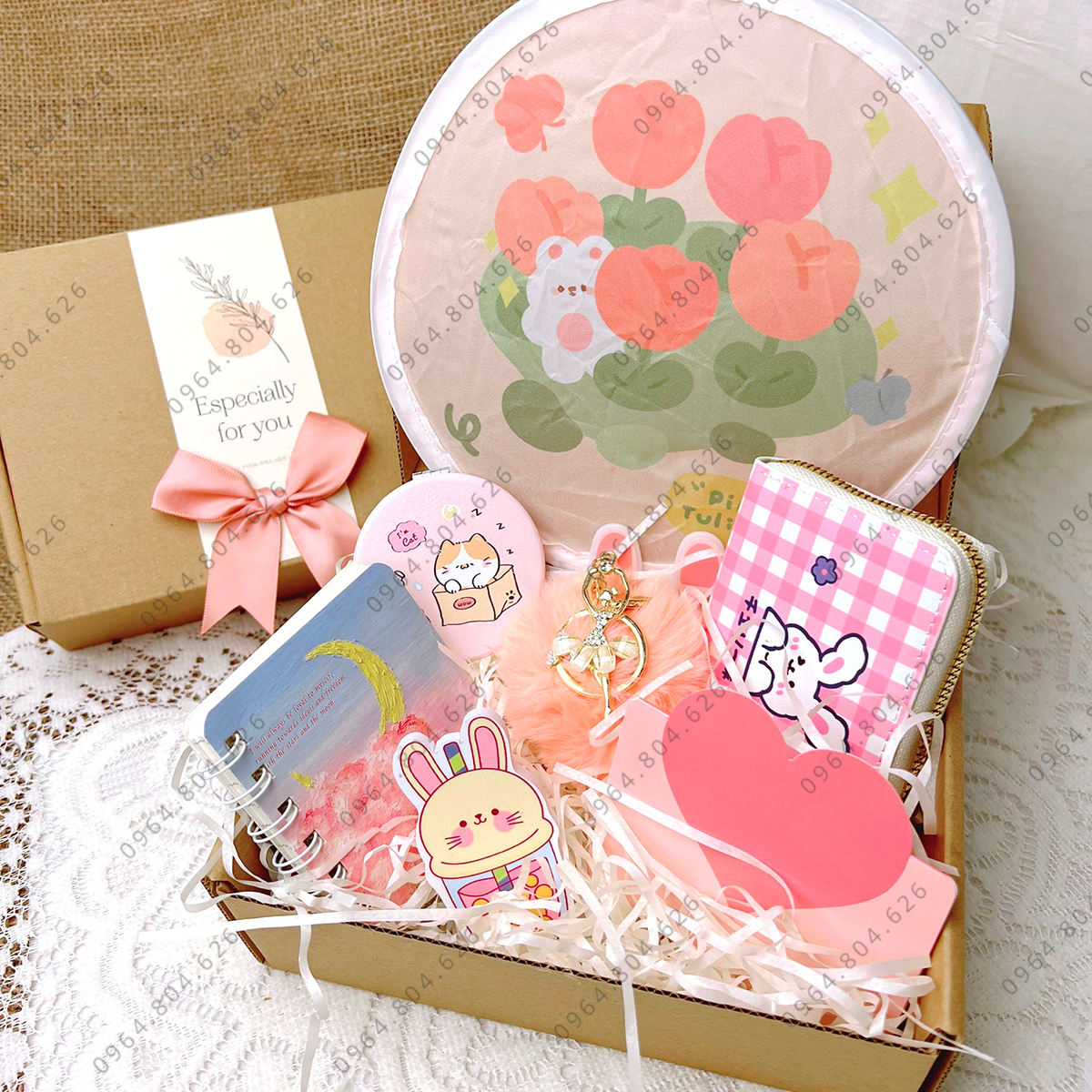 Set quà sinh nhật tặng bạn gái người yêu combo quà tặng dễ thương cute LT02