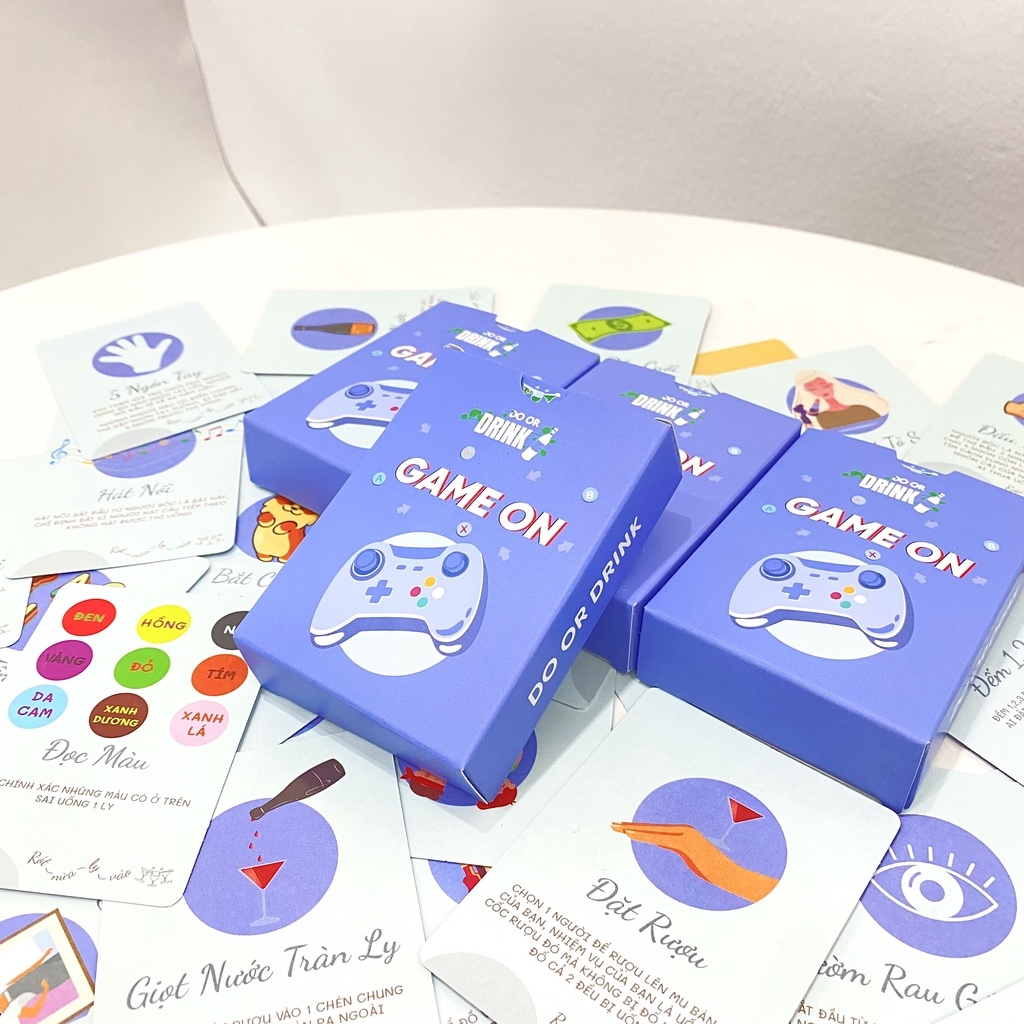 ♀ Bộ bài Drinking game Uống đê phiên bản Trò Chơi - Bài noc out cho các cặp đôi đội nhóm giải trí cho bữa tiệc