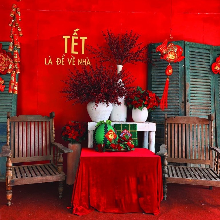 Chữ tết là để về nhà trang trí - hot 2025