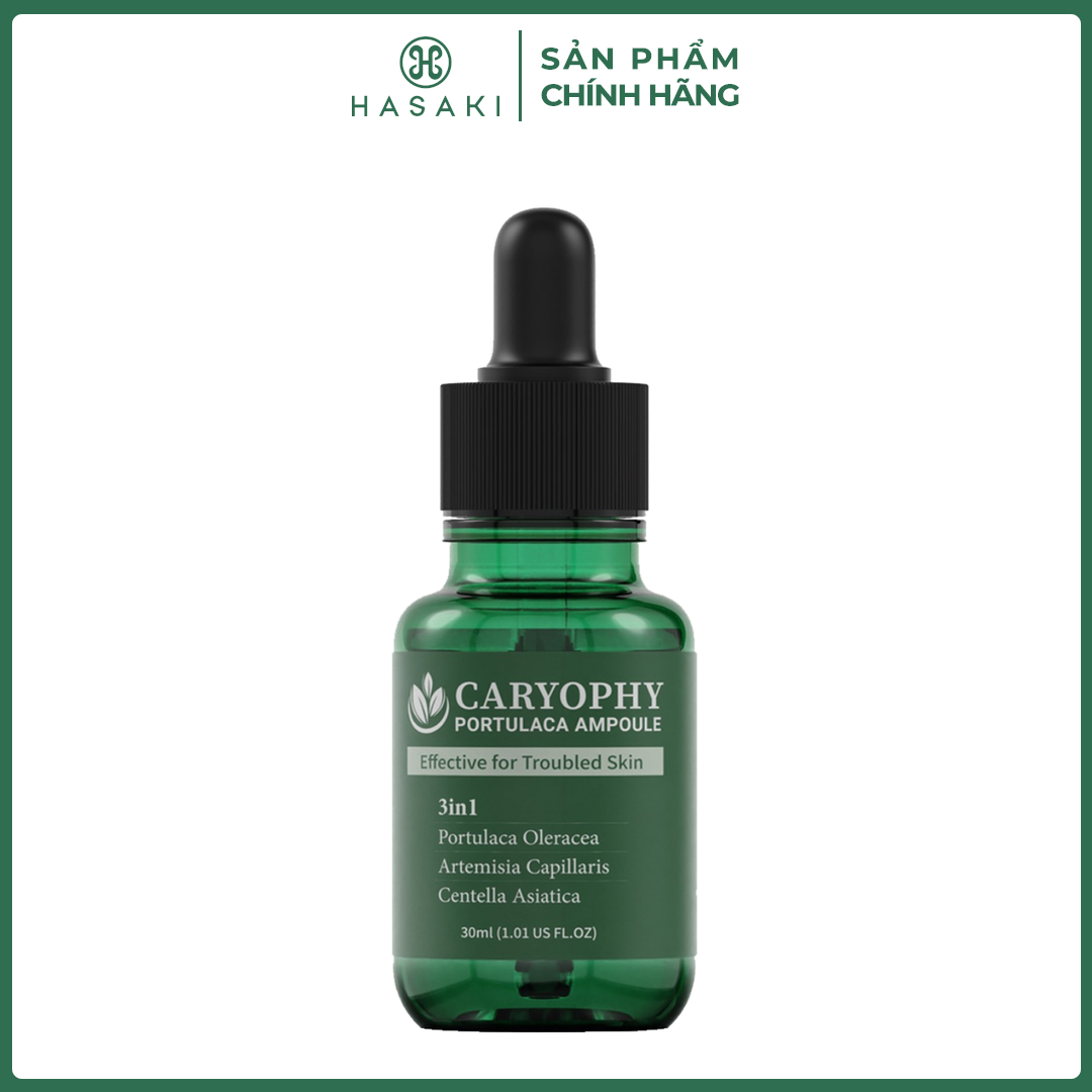  Serum Caryophy Giảm Mụn Mờ Thâm Se Lỗ Chân Lông 30ml Hasaki Sản Phẩm Chính Hãng 