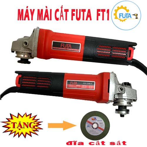 MÁY CẮT CẦM TAY FUTA- MÁY MÀI CẦM TAY FUTA CAM KẾT RUỘT ĐỒNG - MÁY MÀI CẮT GÓC MÀU ĐỎ ĐEN MẪU MÃ ĐẸP