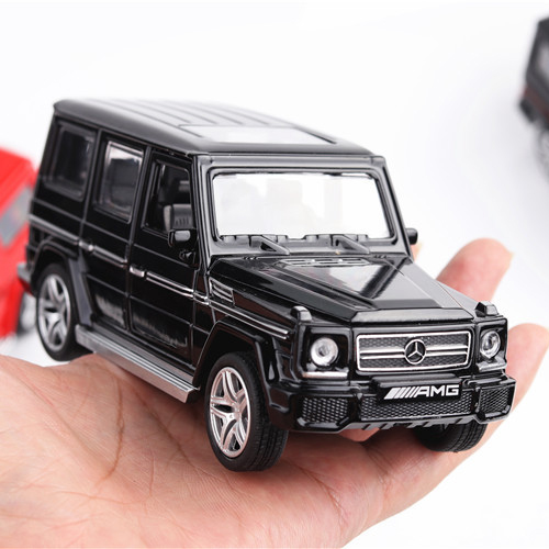 Mô hình xe ô tô Mercedes AMG G65 tỉ lệ 1:32 hãng Miniauto khung kim loại, có đế trưng bày 5.0