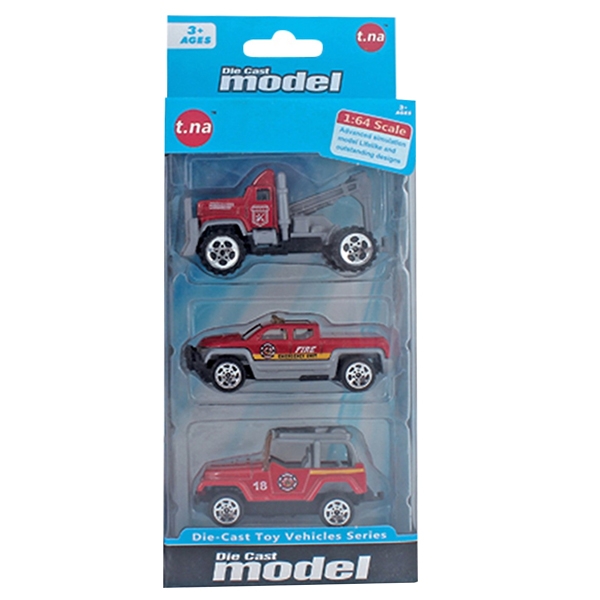 Bộ 3 xe mô hình kim loại 1:64 tn-1018b - mẫu 1