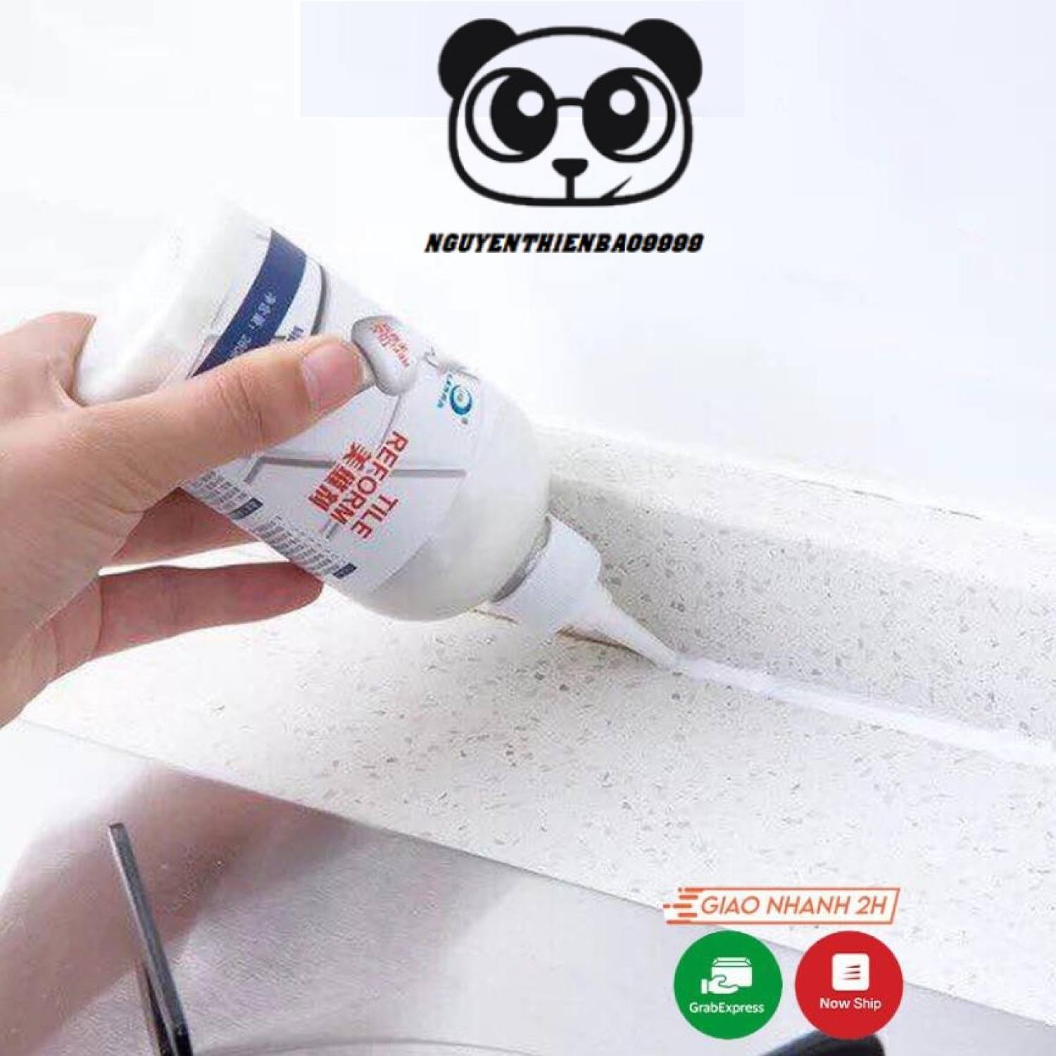 Sơn kẻ chỉ gạch nền nhà, keo chà ron sứ đa năng công nghệ hàn quốc tile reform 280ml