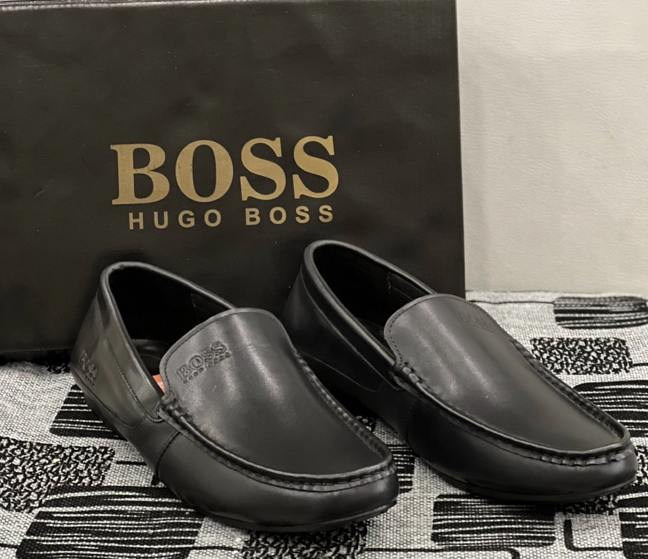 Hot New Trend loafers boss men s leather shoes 2023 cowhide brand 100% cow
