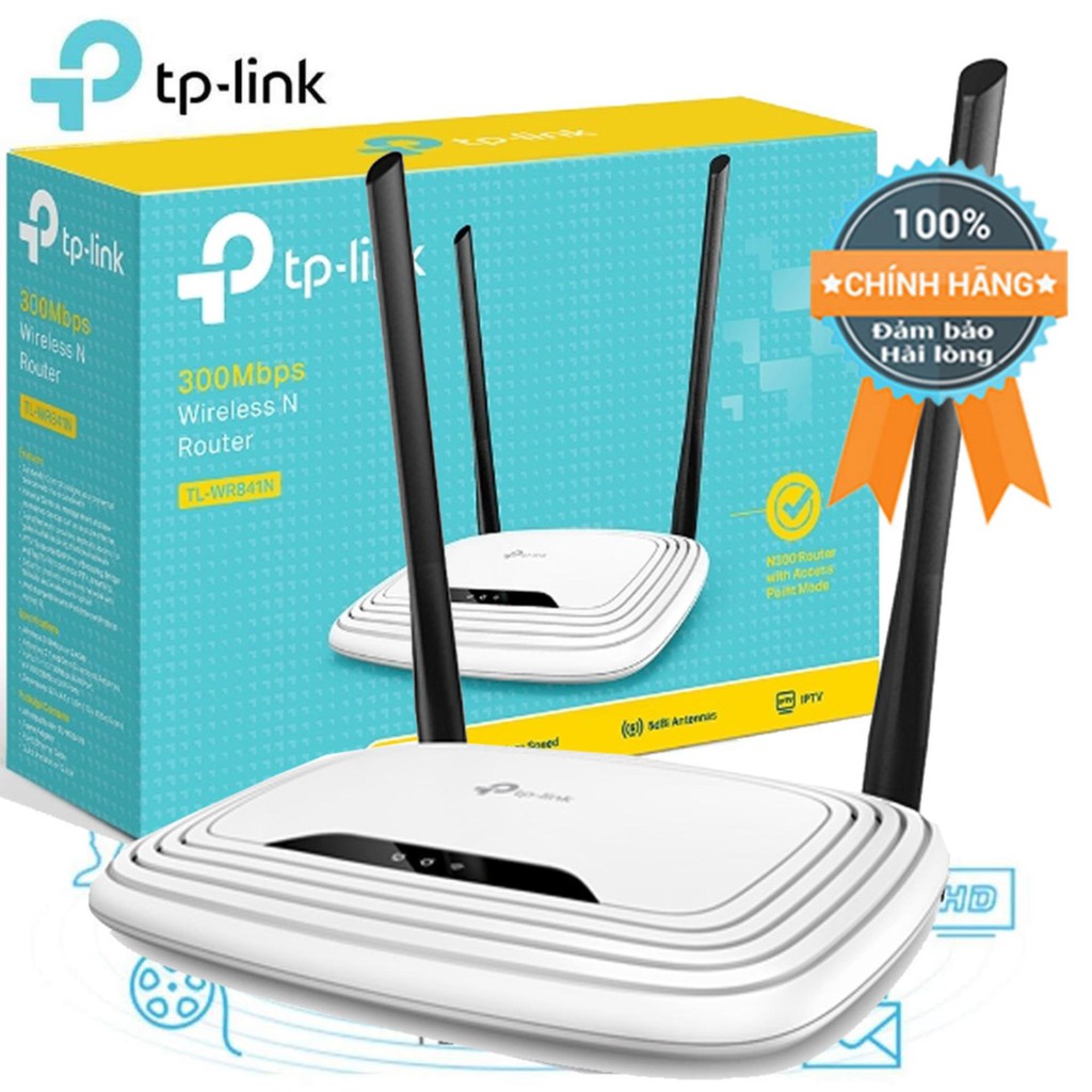 [HCM]Bộ phát Wifi TP.LINK TL-WR841N 2 ANTEN 300Mbps / ROUTER TPLINK 2 ANTEN MODEM PHÁT WIFI