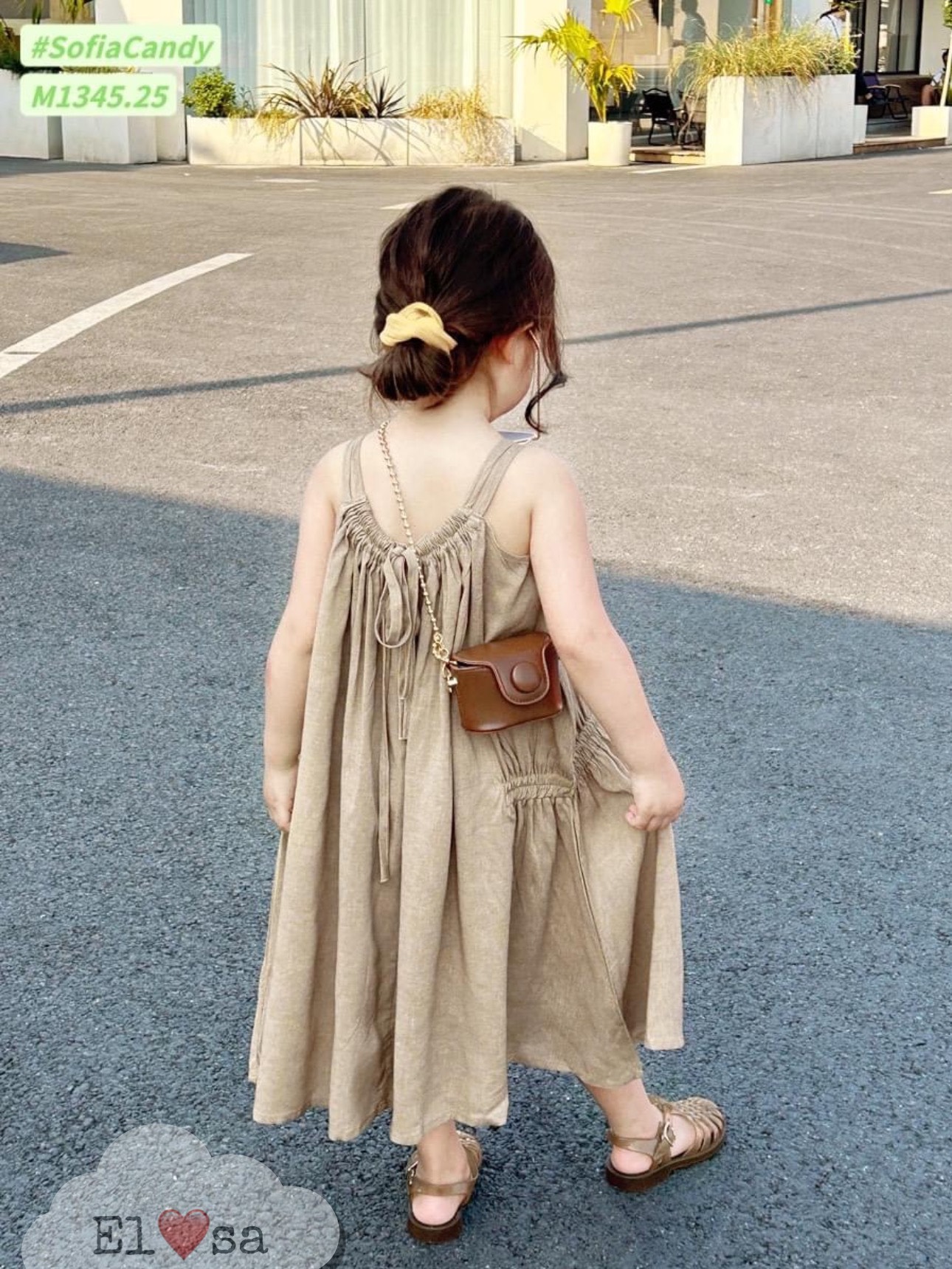 Váy bé gái --váy đũi suông nhúm bèo 8-30kg annakids