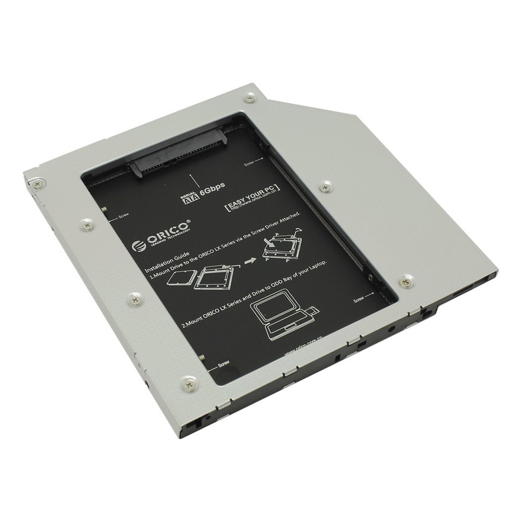 Khay ổ ssd/hdd sata iii 2.5in cho laptop - orico l127ss