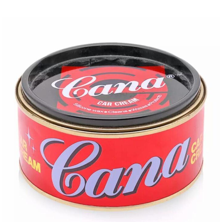 Cana đánh bóng xe máy – oto cana car cream 220g kem đánh bóng xóa trầy xước sơn ô tô - xe máy cana hộp lớn 220gr xi đánh bóng cana cà na đánh bóng bề mặt kim lọai đồ gỗ mặt đá hiệu quả an toàn