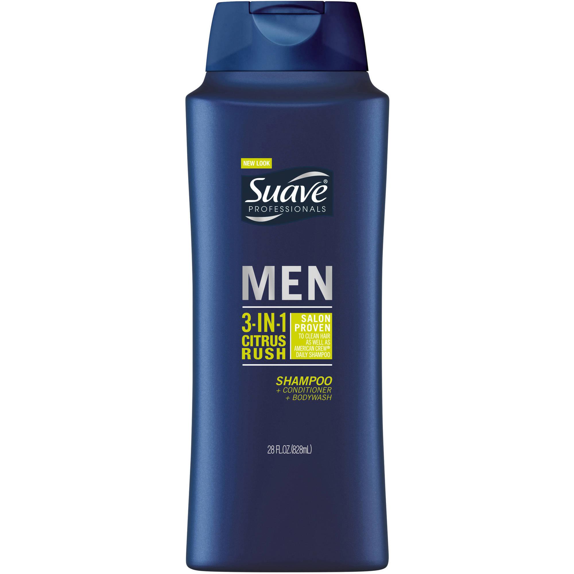 [HCM]Dầu Gội Xả Tắm Suave Men 3 in 1 - Mỹ