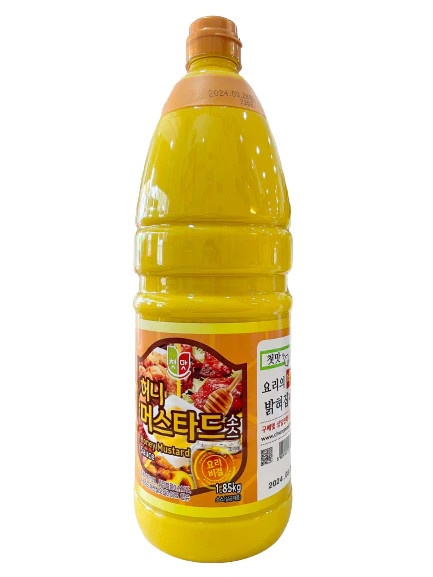 Sốt Mù Tạt Mật Ong Hàn Quốc 1.85Kg