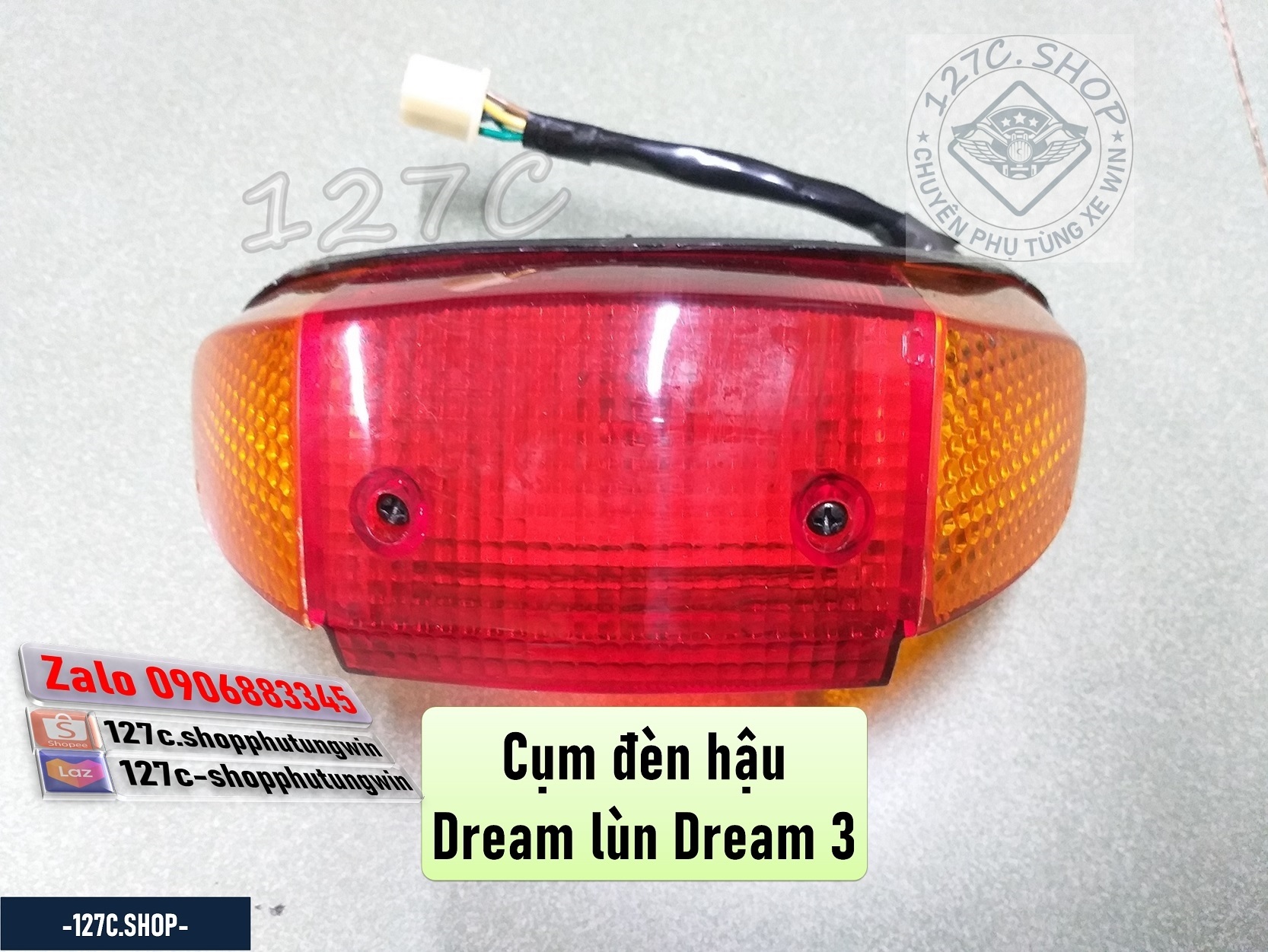 Cụm đèn hậu Dream lùn Dream 3