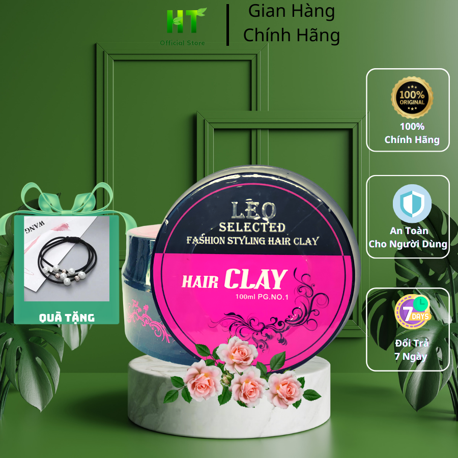 Sáp vuốt tóc leo hair clay prosee 100g chính hãng 100%