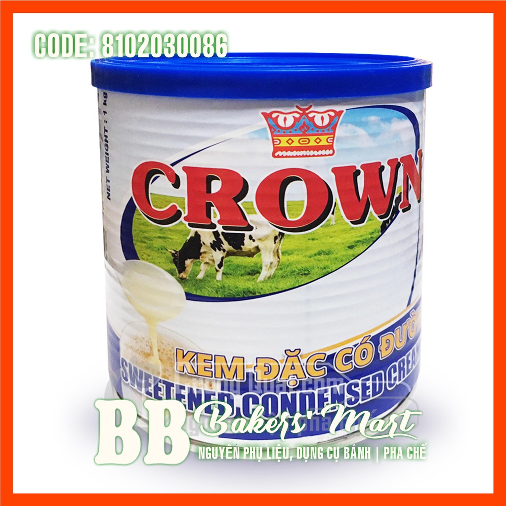 Sữa Creamer đặc có đường CROWN (Malaysia) - Hộp 1kg
