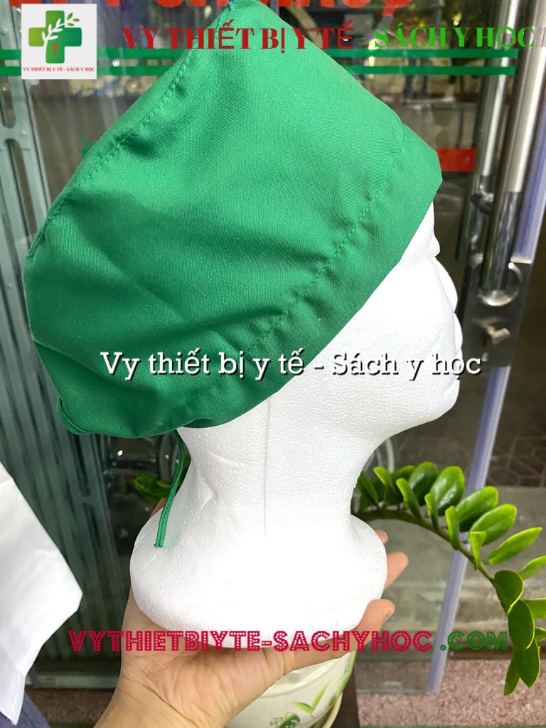Mũ Y tế màu xanh lá cây