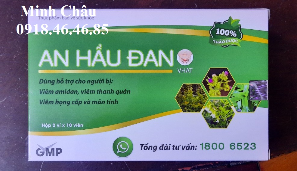 An Hầu Đan Giải pháp cho người Bị Viêm Amidan, Viêm Họng Hạt