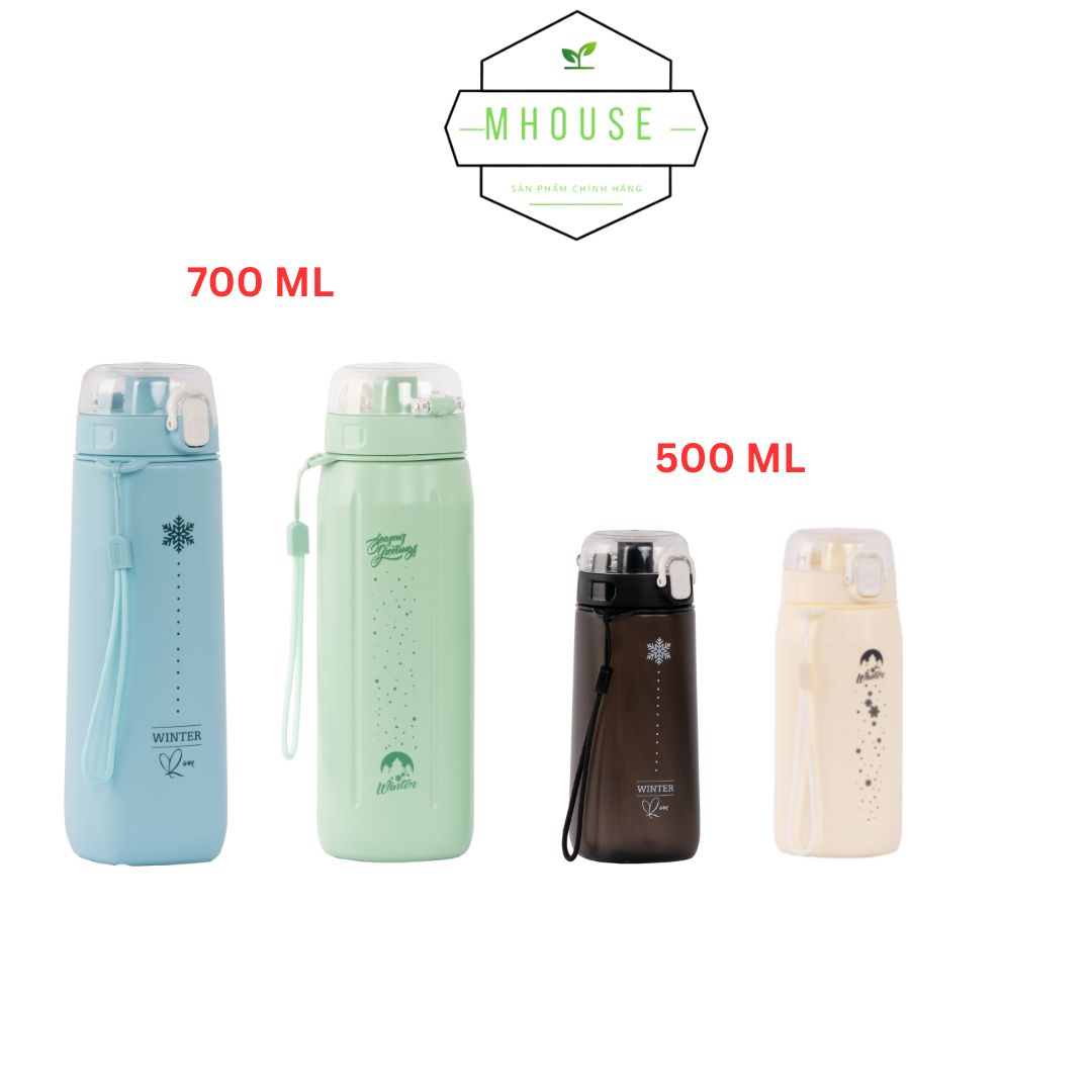 Bình nước cá nhân winter Duy Tân cao cấp 500ml - 700ml