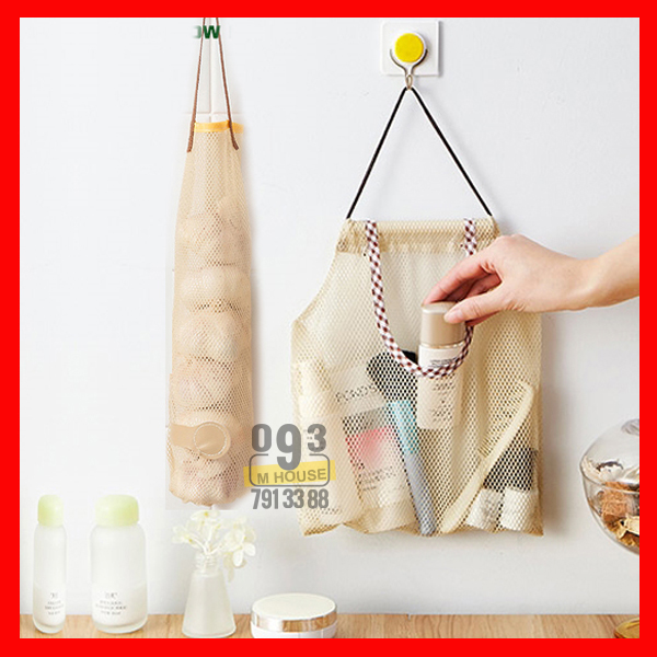 Combo 2 Túi Lưới Đa Năng Đựng Hành Tỏi Cho Nhà Bếp