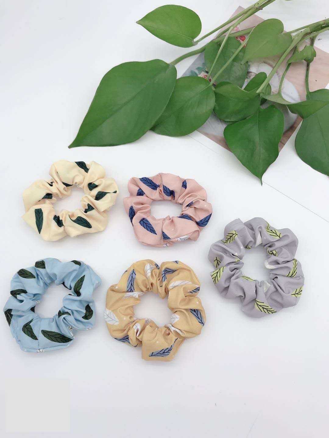 [HCM][Hàng Xịn] Buộc Tóc SCRUNCHIES Hoa Cúc Dây Buộc Vải Voan Hàn Quốc Xinh Xắn