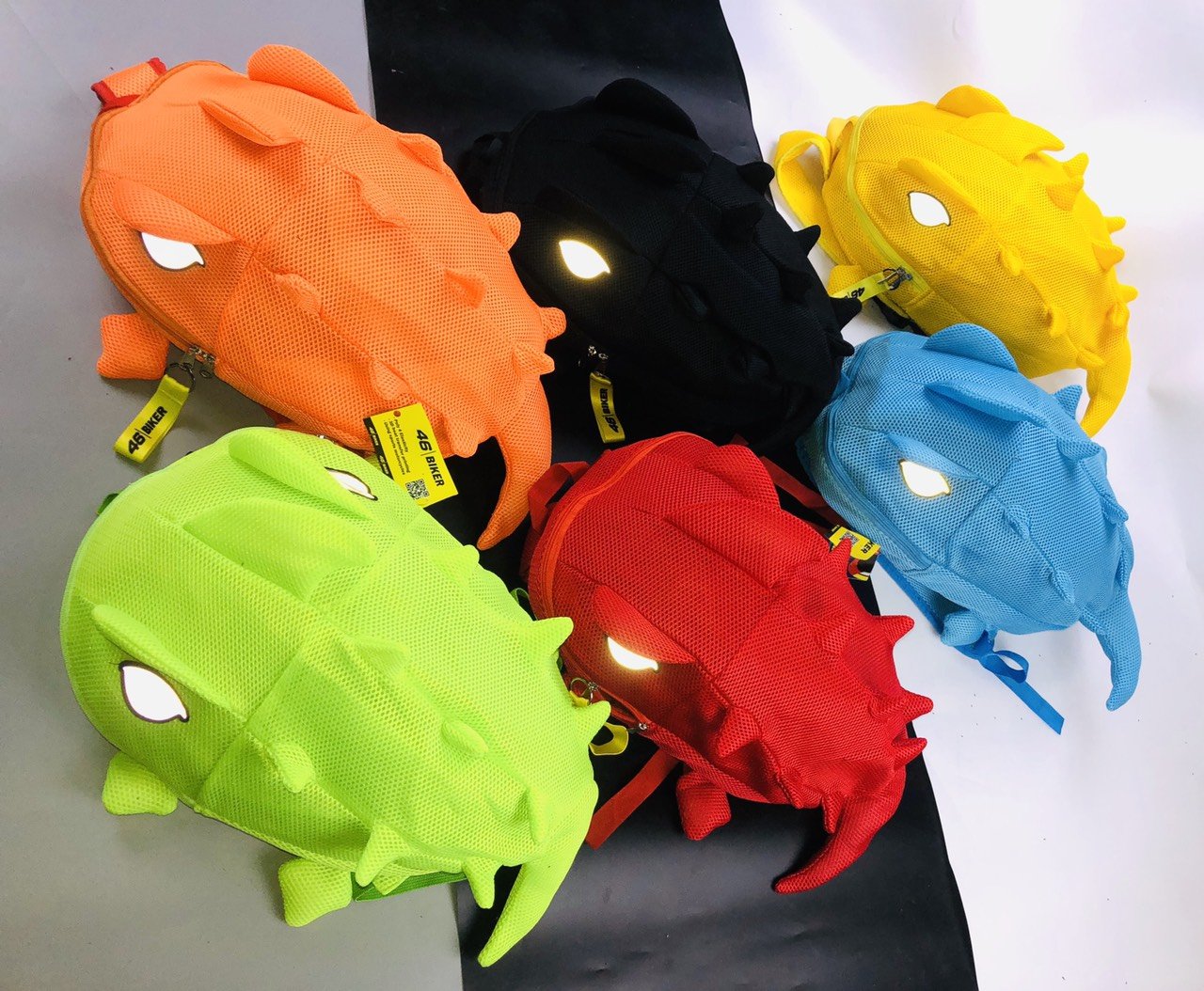 Balo khủng long cỡ lớn vải lưới (mắt phản quang)