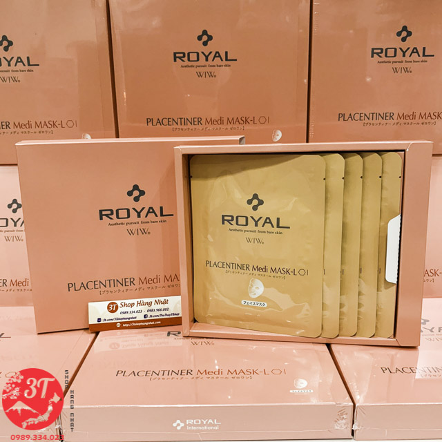 [HCM]Mặt  Nạ Nhau  Thai Cừu Hoàng Gia Royal se rum nhau  thai cừu mat  na nhau  thai cuu