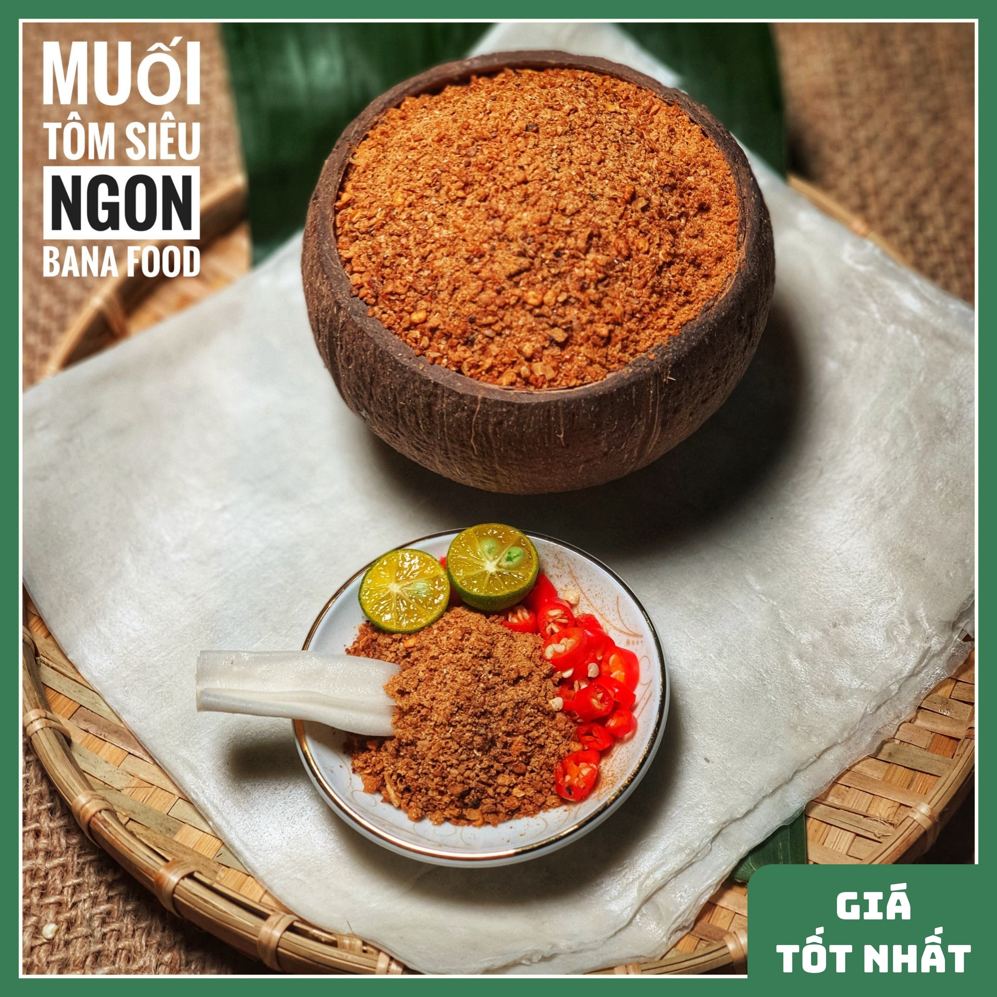 Muối tôm tây ninh siêu ngon - bà na food 250gr