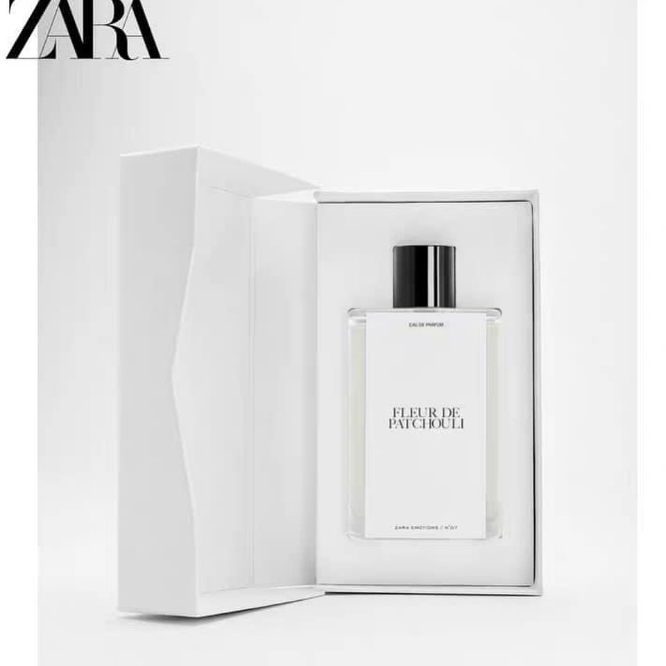 Nước hoa zara fleur de patchouli edp 90ml + 4% lzd
