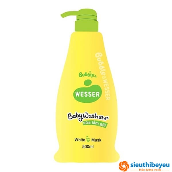 Sữa tắm gội wesser 500ml - vsb-st-06