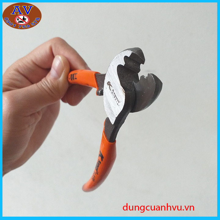 Kìm cắt cáp điện đầu bé 2 lưỡi kapusi - k8180 6inch -150mm