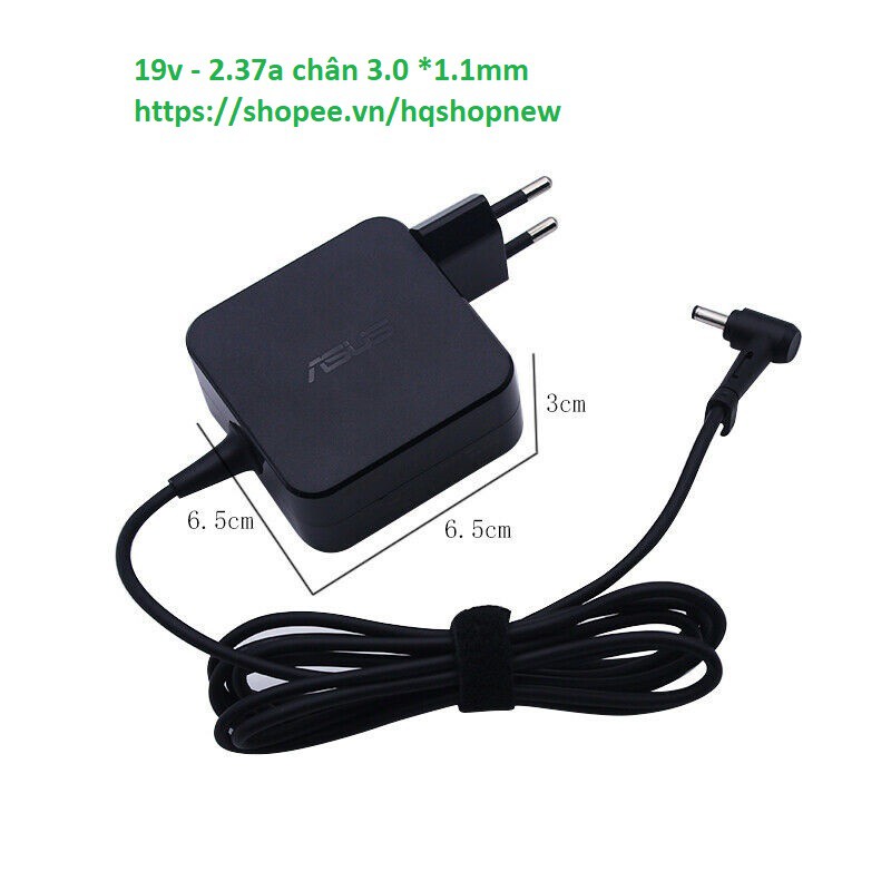 ️ Sạc laptop Asus ux21e ux31e chân khấc