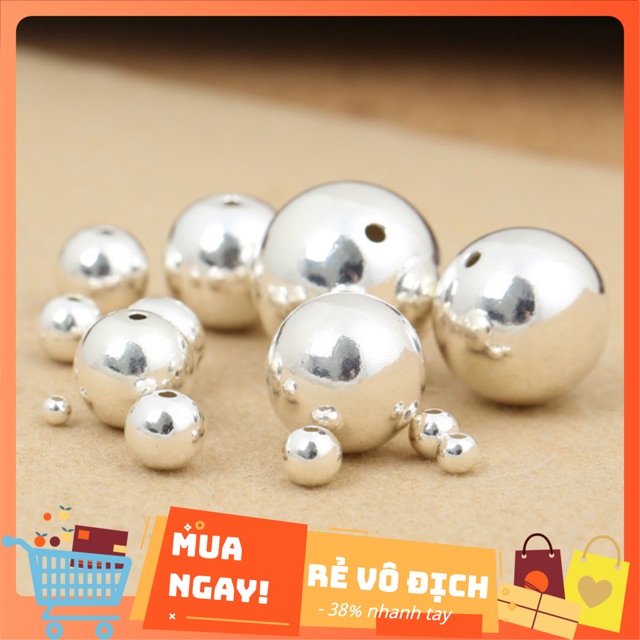 2 charm bi bạc 2mm - mh390
