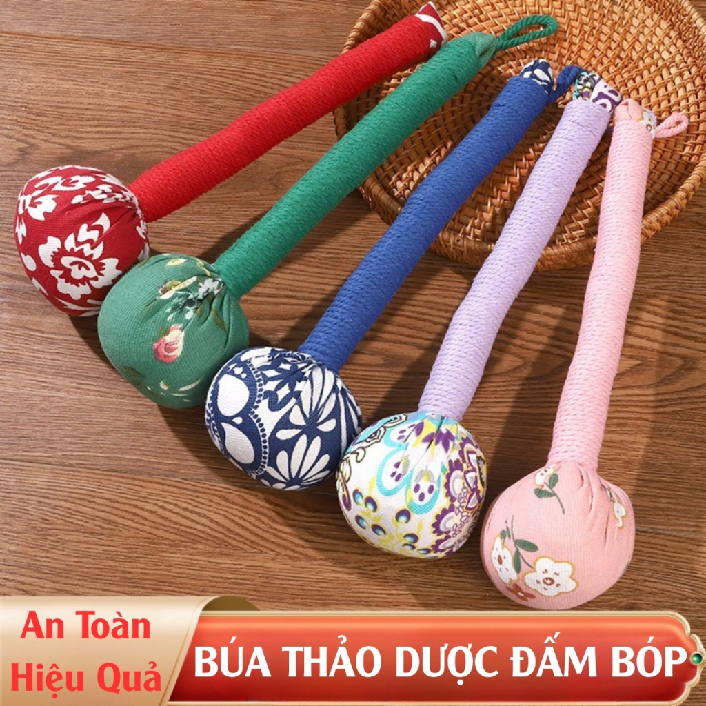 BÚA NGẢI CỨU MASSAGE 6 THẢO MỘC – QUÀ TẶNG CHĂM SÓC CƠ THỂ TỰ NHIÊN, TIỆN DÙNG TẠI NHÀ