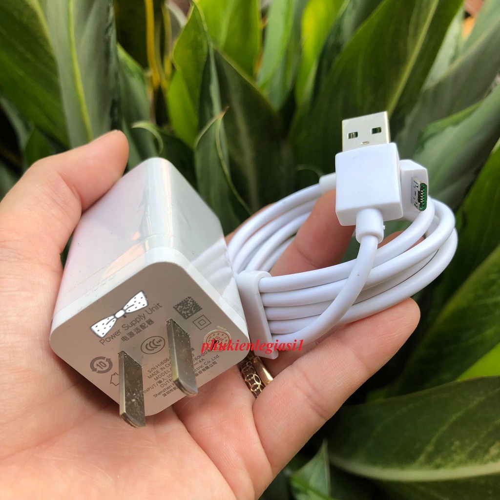 Bộ Sạc Nhanh VOOC 4.0, Vuông Dài Micro UsB -Không Nhanh Hoàn Tiền