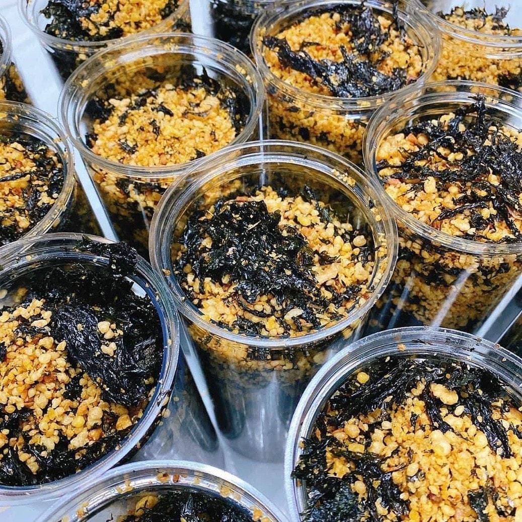 Rong biển muối mè ăn chay hủ 250g