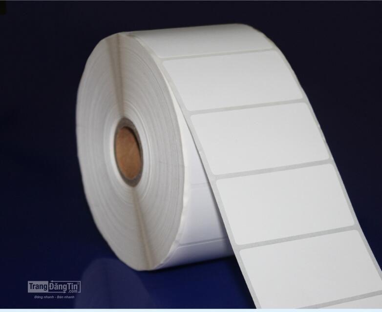 Giấy nhiệt cân mã vạch 58x40mm