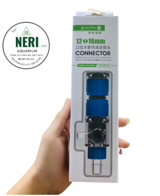 Double tap marine khóa nối đôi | khoá đôi doubletab nối nhanh cho lọc thùng thủy sinh cực đẹp