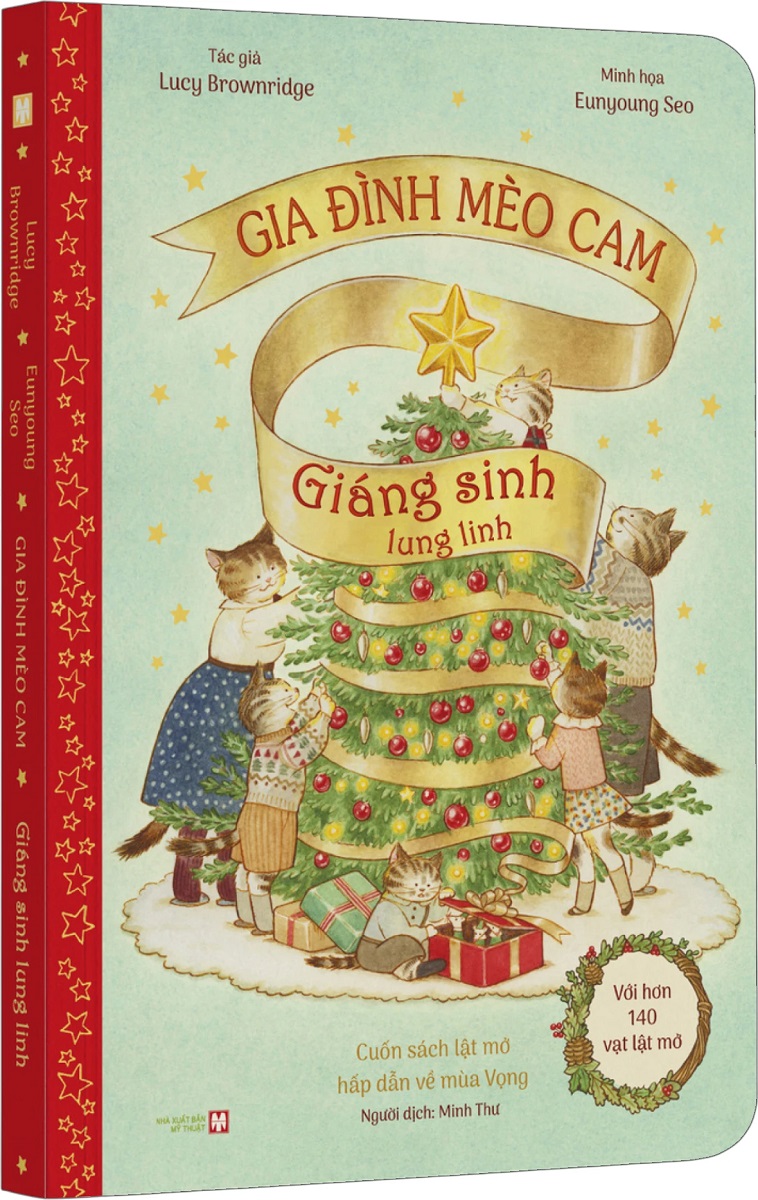 Gia Đình Mèo Cam: Giáng Sinh Lung Linh - Bìa Cứng