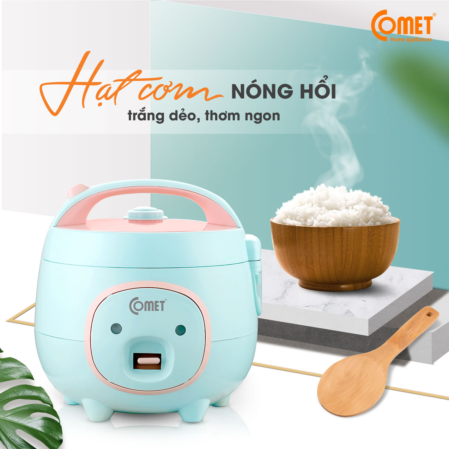 Nồi cơm điện mini comet - cm8006