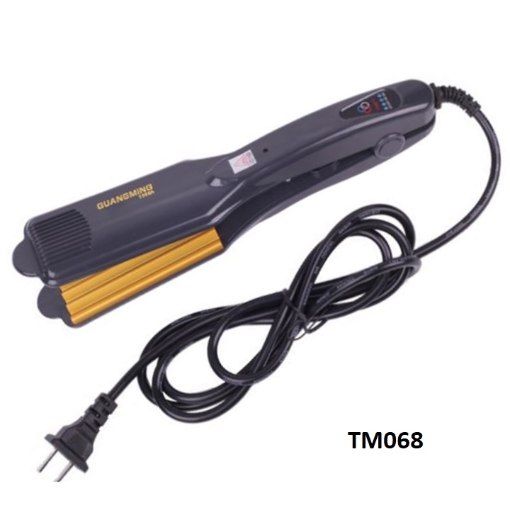Máy bấm tóc - Máy duỗi tóc bản lớn dập xù tóc chỉnh nhiệt - TM007