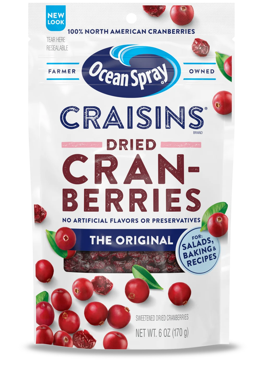 Trái nam việt quất khô - Original Ocean Spray Cranberry khô