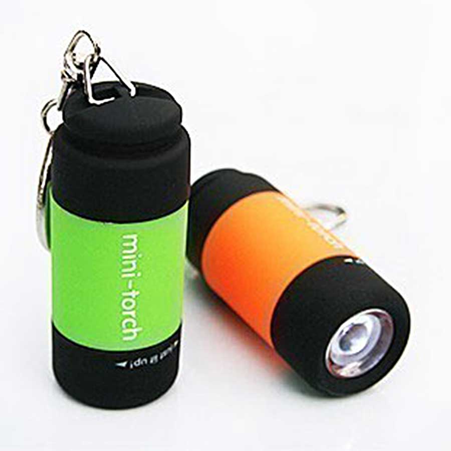 [freeship] [HCM]Đèn Pin Mini Siêu Sáng Móc Khóa Sạc USB giá rẻ
