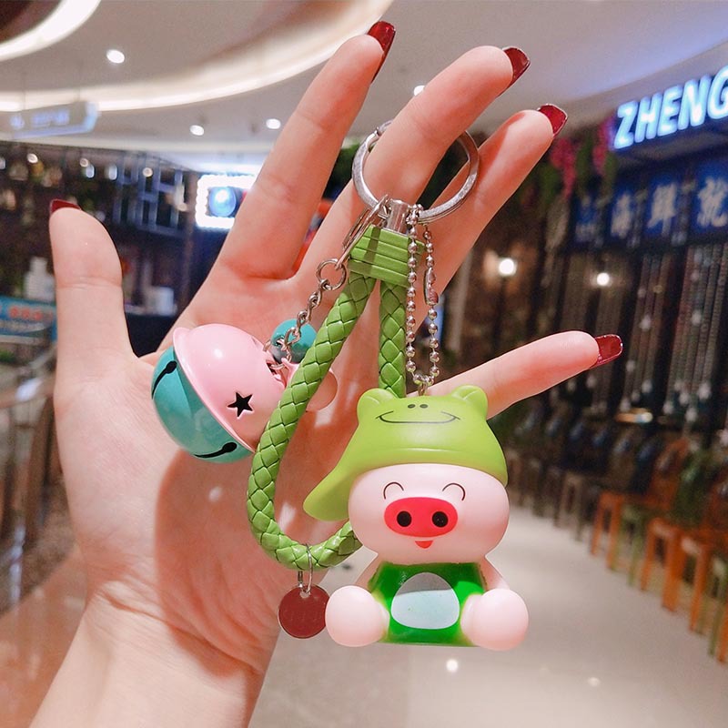 Móc khóa cute hình các con vật hoạt hình dễ thương TE31, dùng làm quà tặng, treo ba lô, túi xách cho các bạn trẻ.