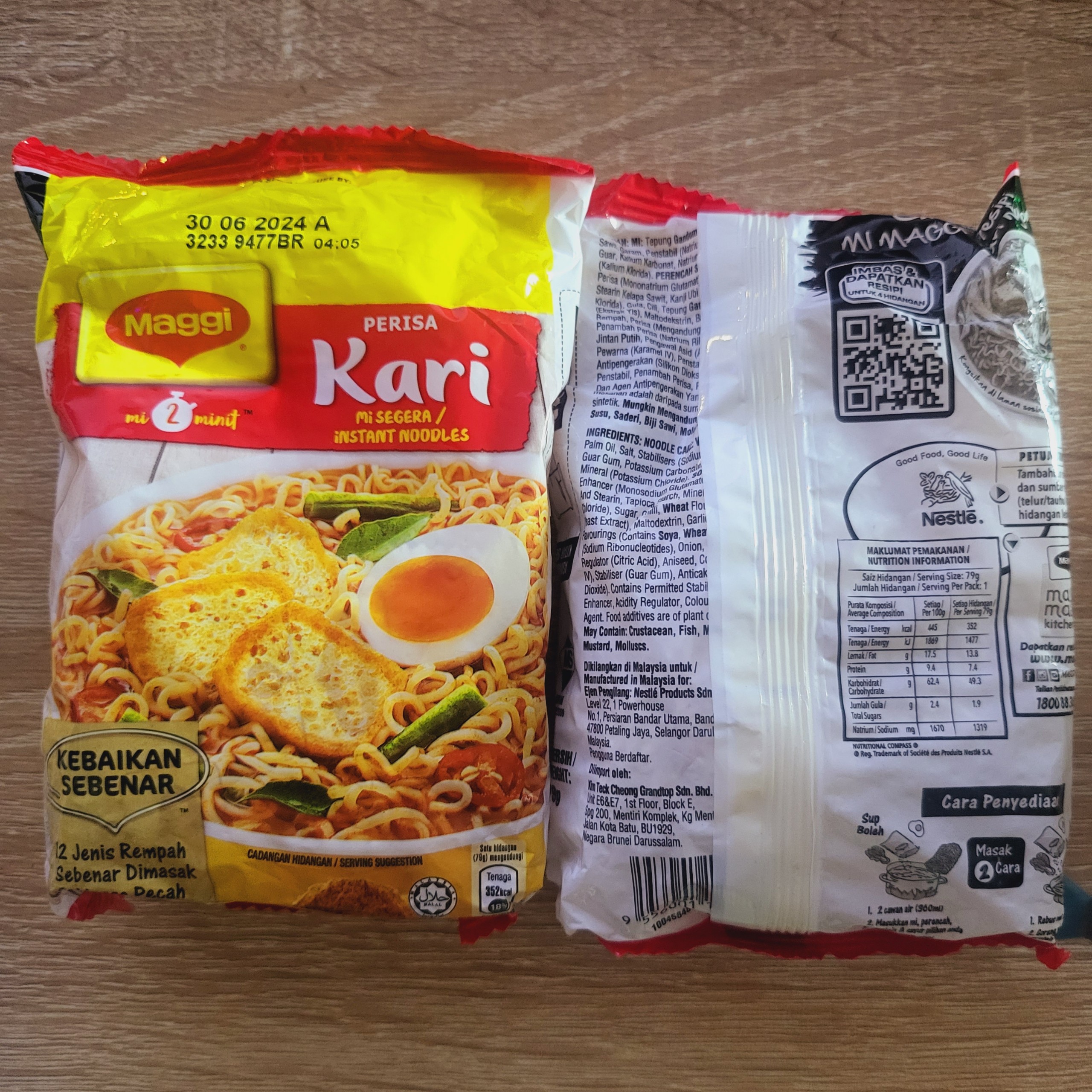 Mì gói maggi kari