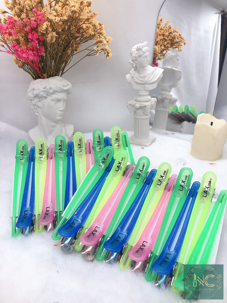 Combo 20 cây kẹp vịt lax nhiều màu