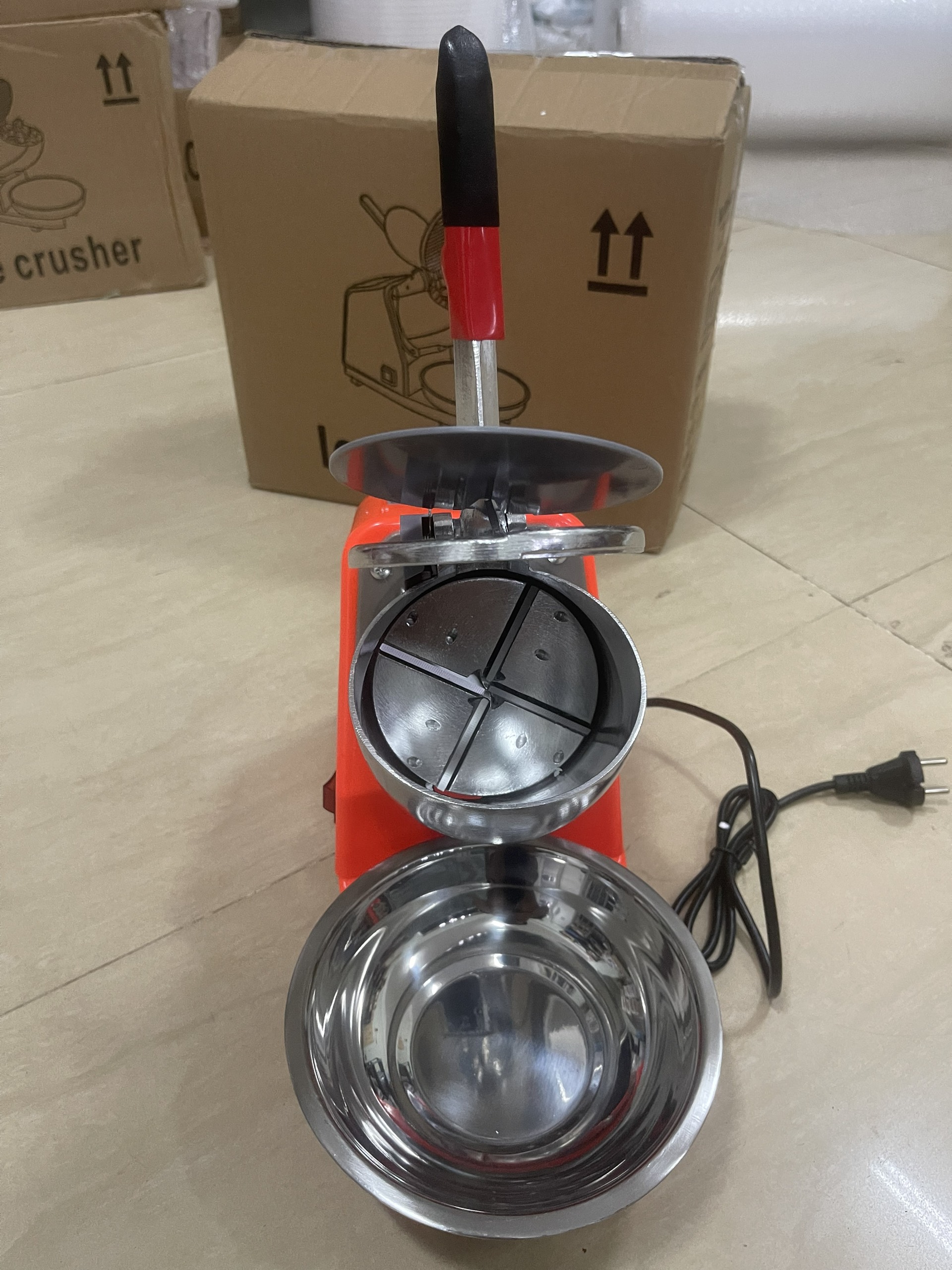 Máy Xay Đá cao cấp 4 lưỡi dao-Hàng nhập khẩu