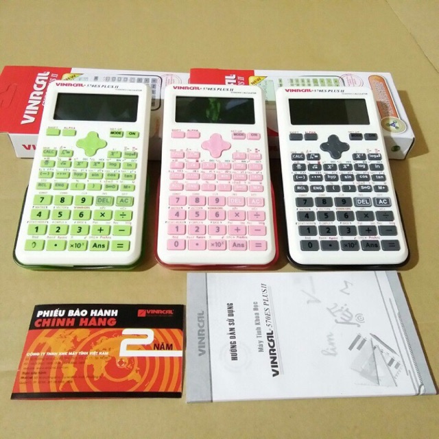 Máy tính VINACAL CHÍNH HÃNG 570 ES PLUS II - BH 2 NĂM