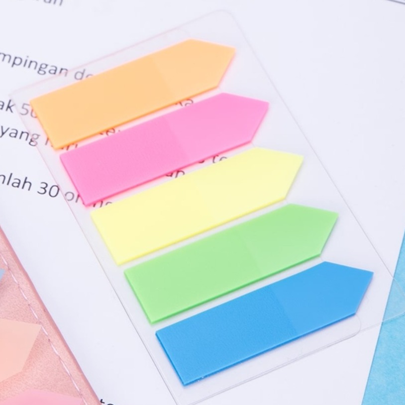 Giấy phân trang deli - 100 tờ/tệp - ea10602